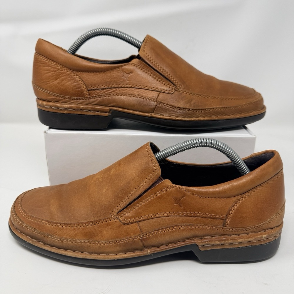 Pikolinos Oviedo 08F-5017 Cuero Men's Leather Slip On Loafers EU 42 US 8.5 Spain